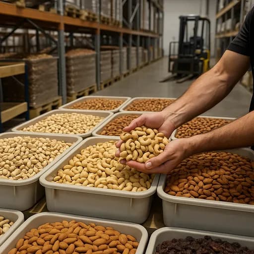 تأمین عمده آجیل و خشکبار