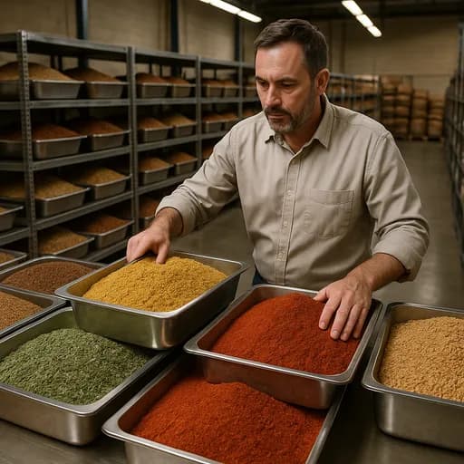 توزیع ادویهجات خالص و بهداشتی